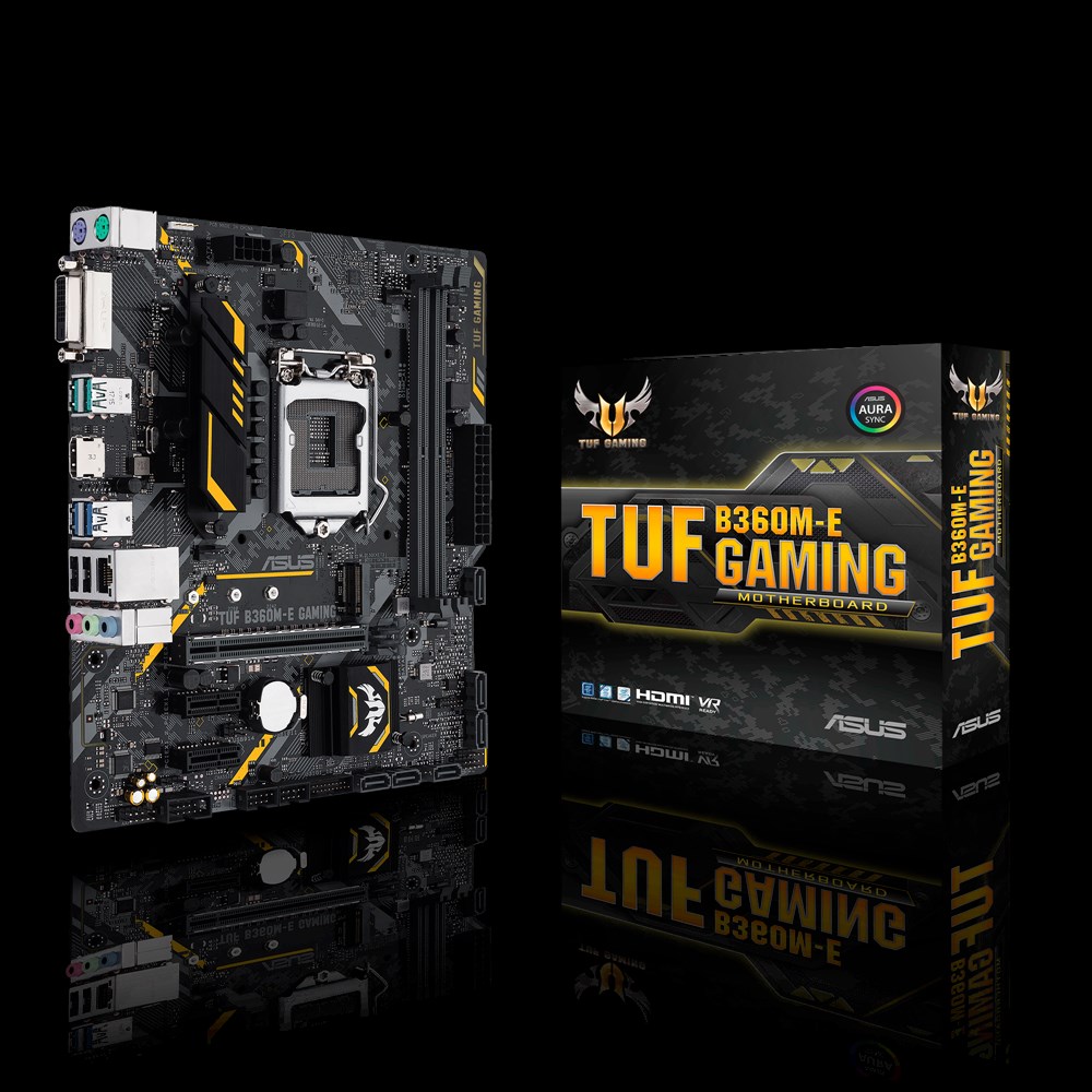 Asus TUF B360M-E Gaming - Motherboard Specifications On MotherboardDB